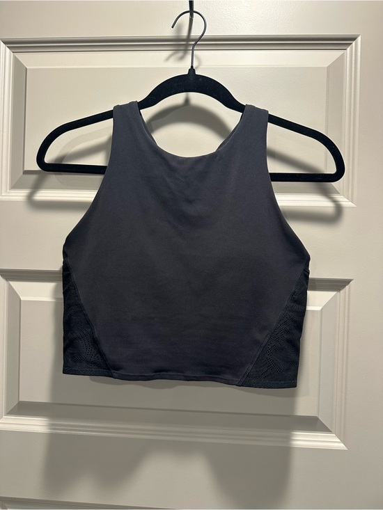 Athleta Other - Athleta High Neck Black Athletic Crop Tank/Sports Bra